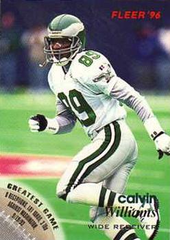 Calvin Williams Philadelphia Eagles 1996 Fleer NFL #108